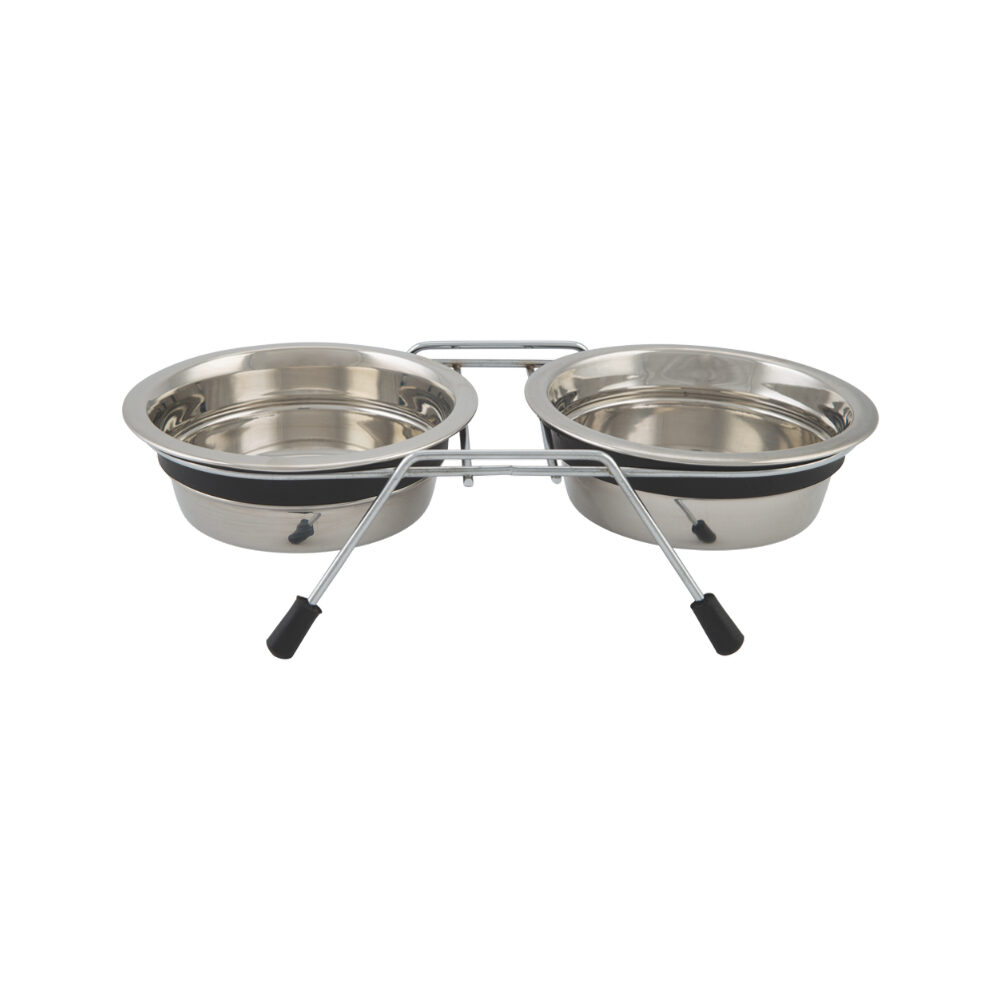 Beeztees Lumara RVS Deluxe Dinerset