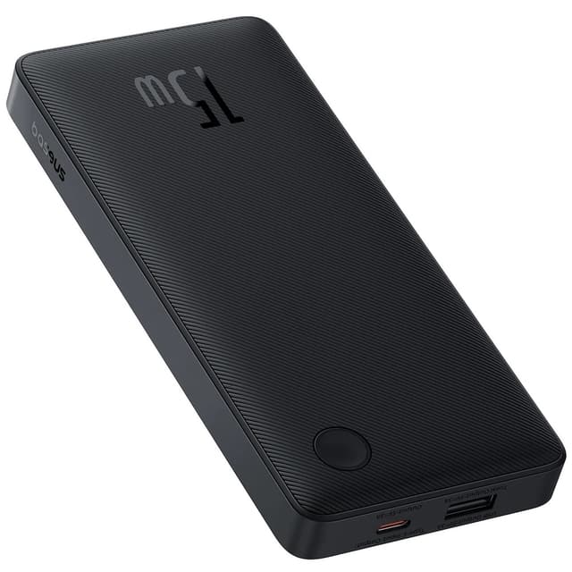 Baseus Airpow Lite Powerbank 10000mAh 15W Sort