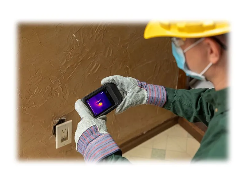 FLIR C3-X - Termisk og visuelt lyskamerakombo - kompakt - 0.012 MP - Wi-Fi - sort