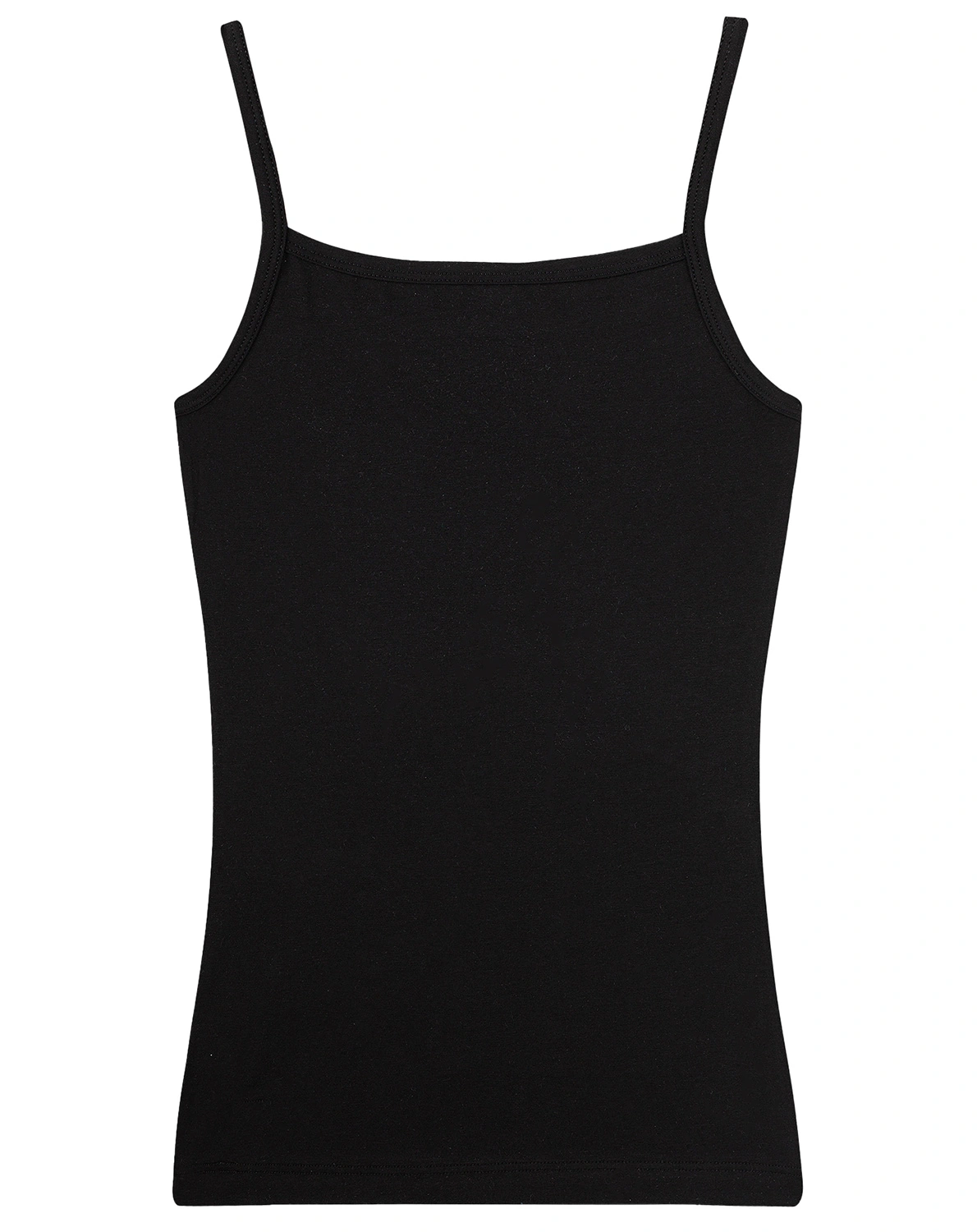 Träger-Unterhemd BASIC TEEN in super black