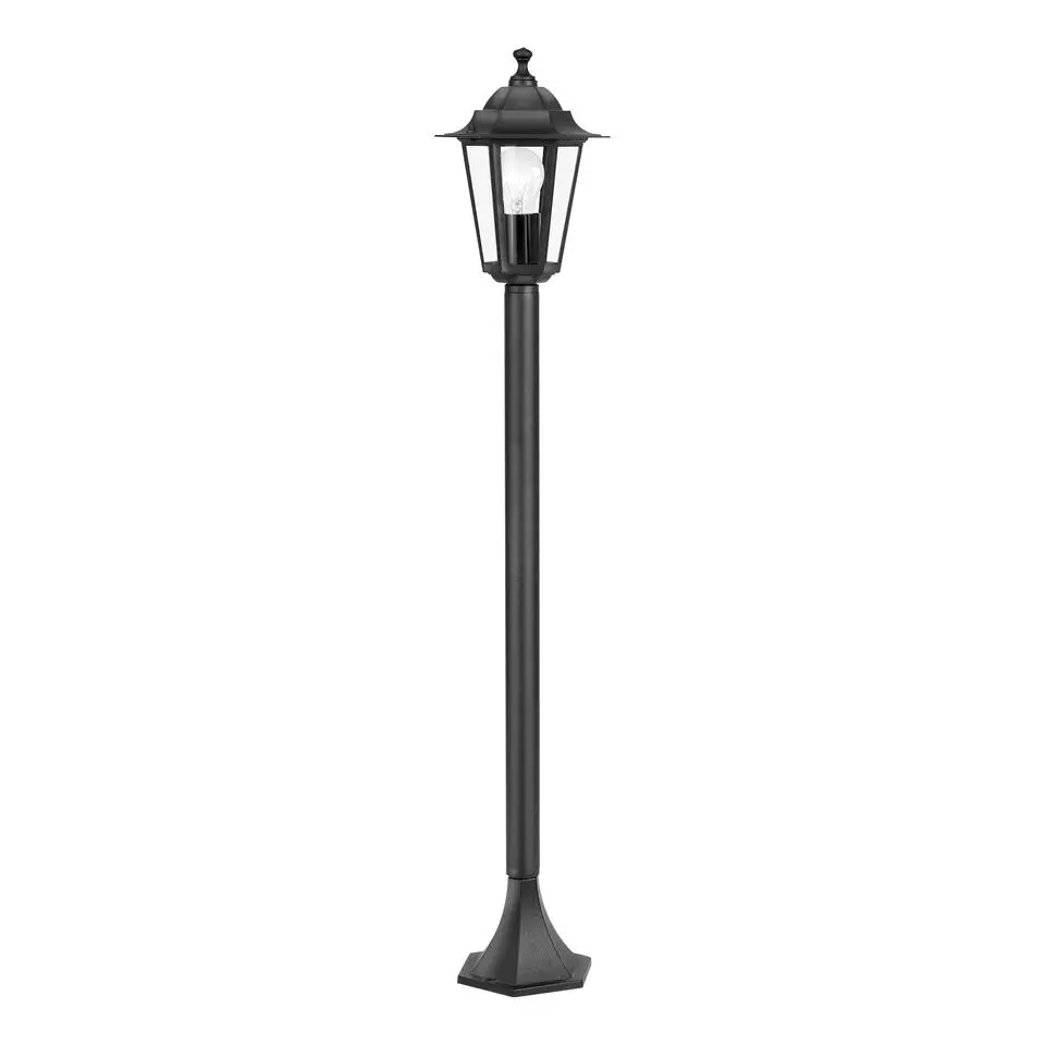 EGLO Laterna 4 Sokkellamp - Staande lamp - - E27 - 20.5 cm - Zwart