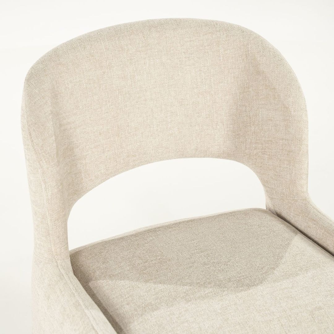 Eetkamerstoel Odette Beige van Eleonora