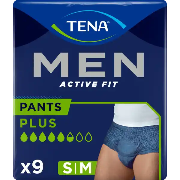 Men Active Fit Pants Plus M