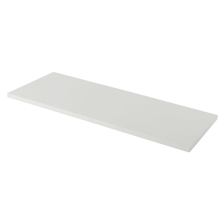 Plan de toilette GoodHome Perma blanc 120 cm