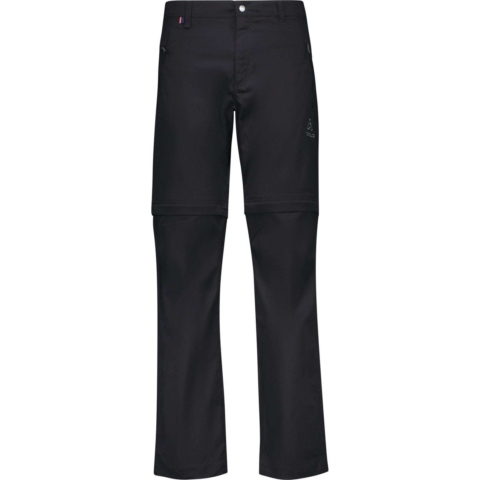 Odlo Herren-Wanderhose Zipp-off Wedgemount schwarz, 48