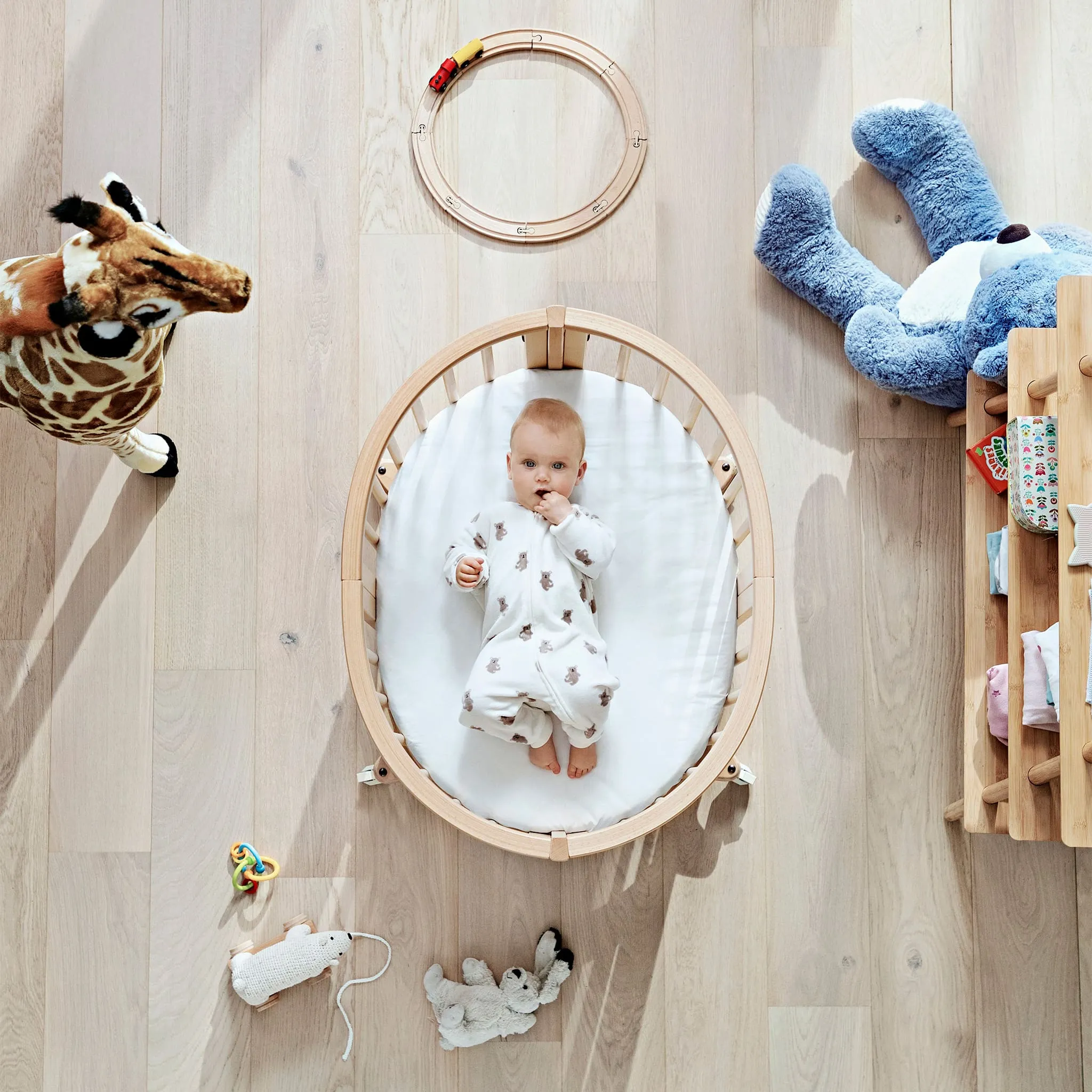 Stokke Mini Couchette Stokke® Sleepi™ V3 avec Matelas - Blanc