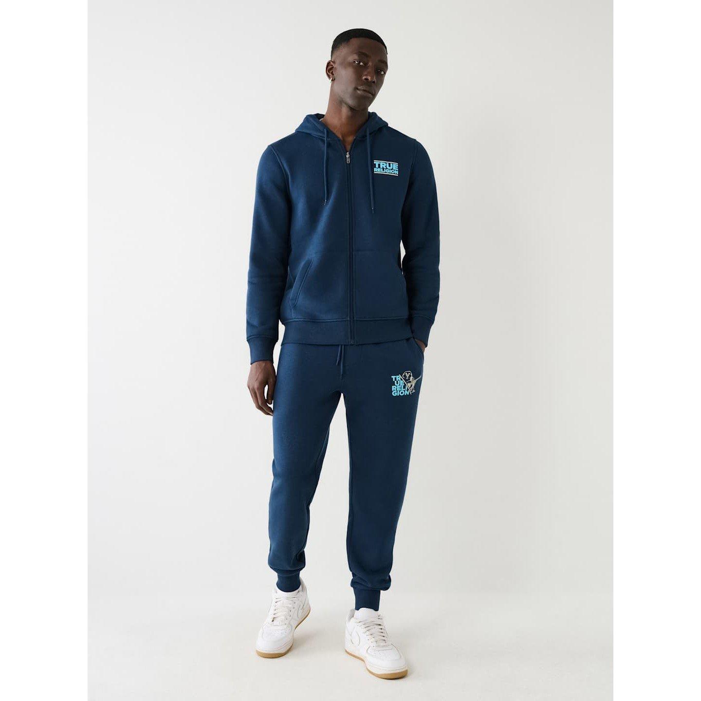 True Religion TB Buddha Zip Up Hoodie Mens