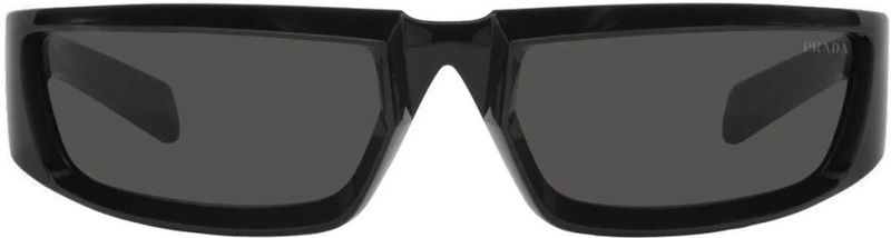 Prada - Pr 25Ys 1Ab 5S0 - Zonnebril - Zwart - Ingespoten Materiaal
