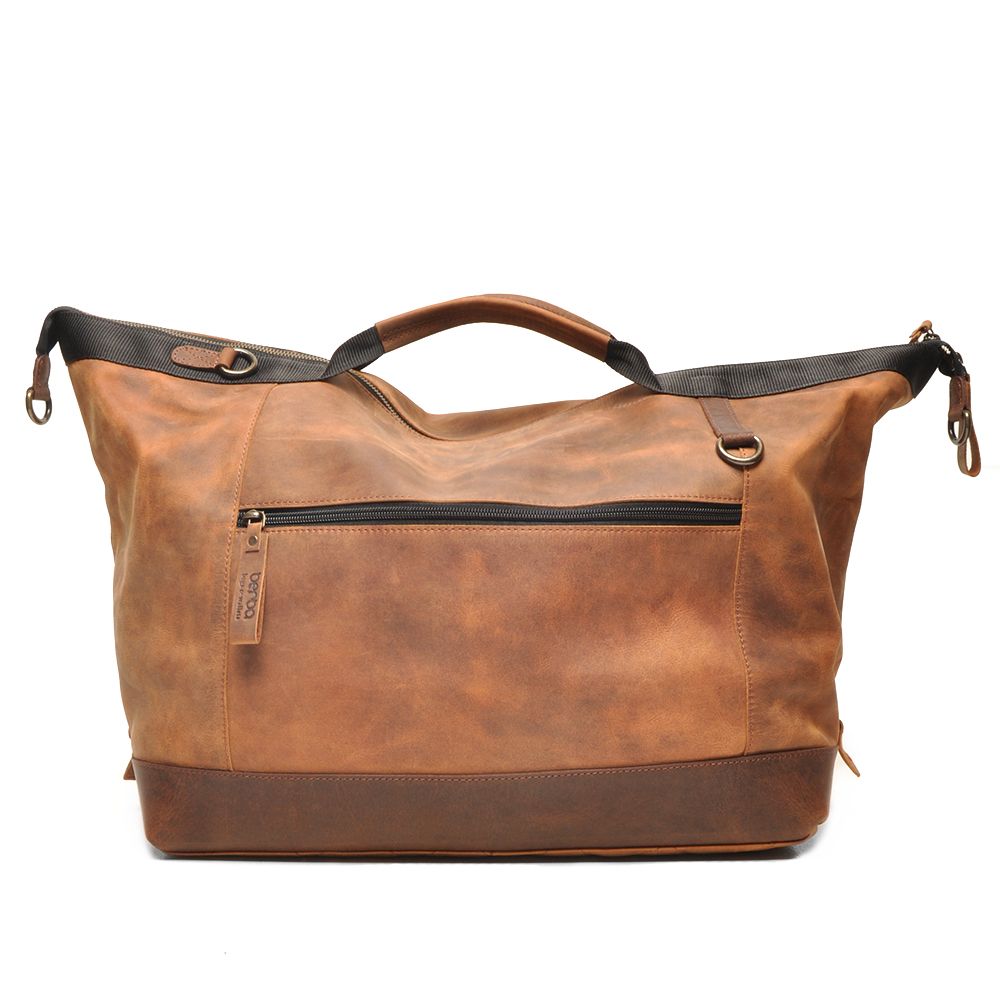 Berba Barbarossa Leren Weekender Reistas Coffee