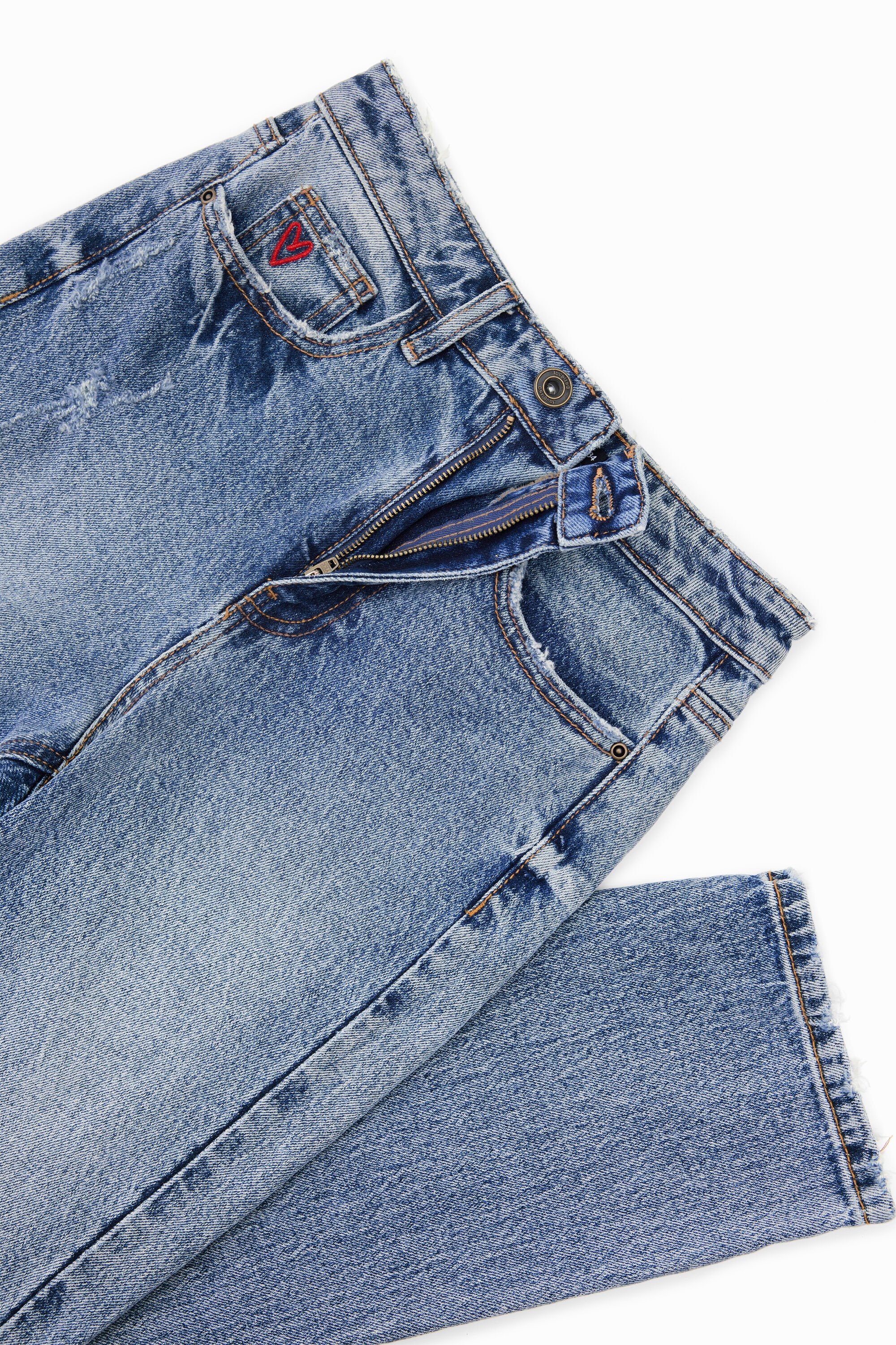 Jean Straight chevilles