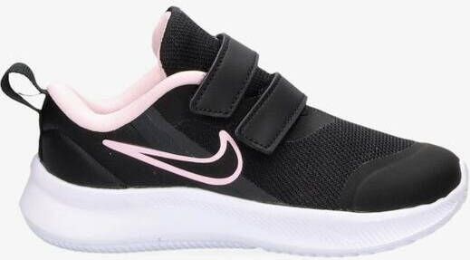 Nike star runner 3 hardloopschoenen zwart kinderen