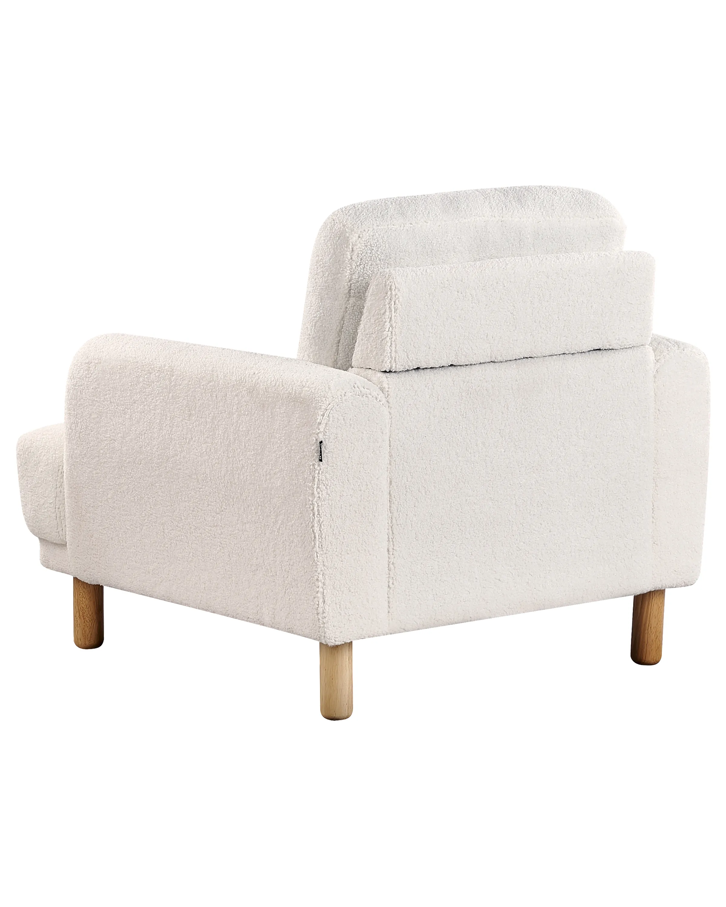 Fauteuil TUVE Bouclé Wit