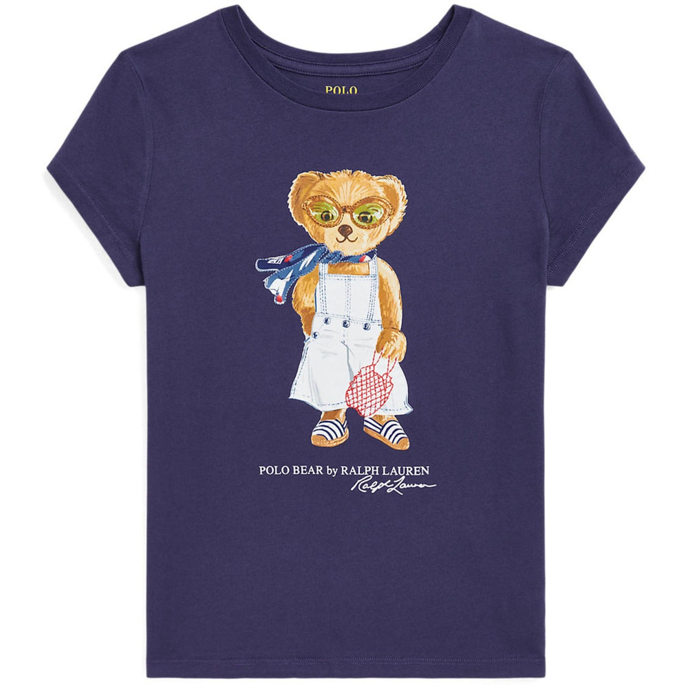 Køb Polo Ralph Lauren Boathouse Navy Girl T-Shirt