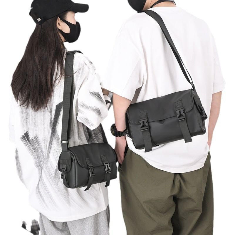 Golden Kelly - Messengerbag met gesp en klep