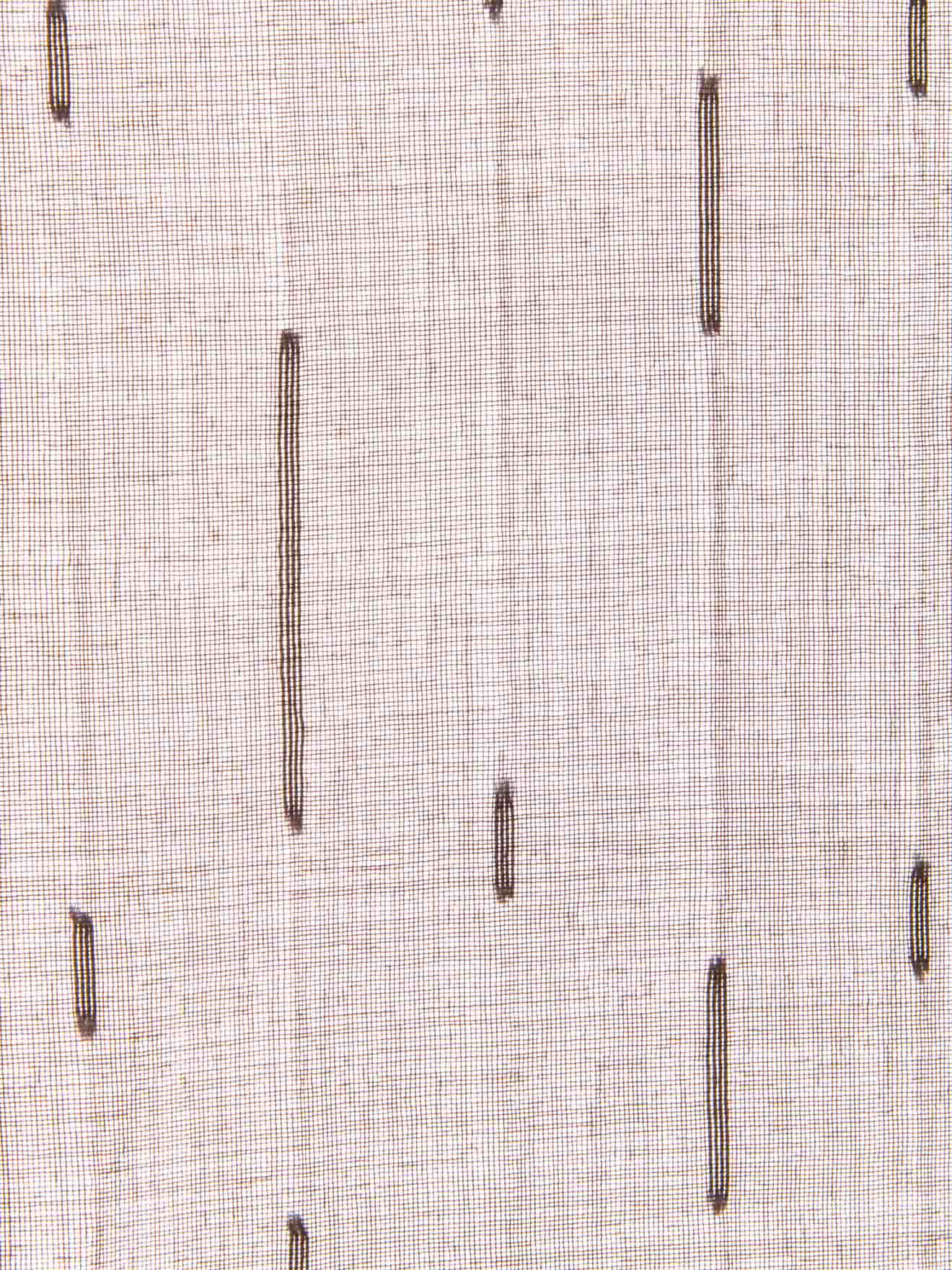 Panneau en étamine motifs en fils coupés