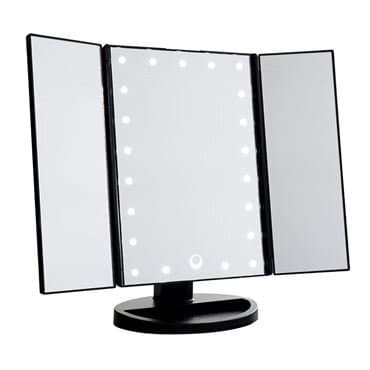 UNIQ LED Trifold Hollywood Makeup Spejl