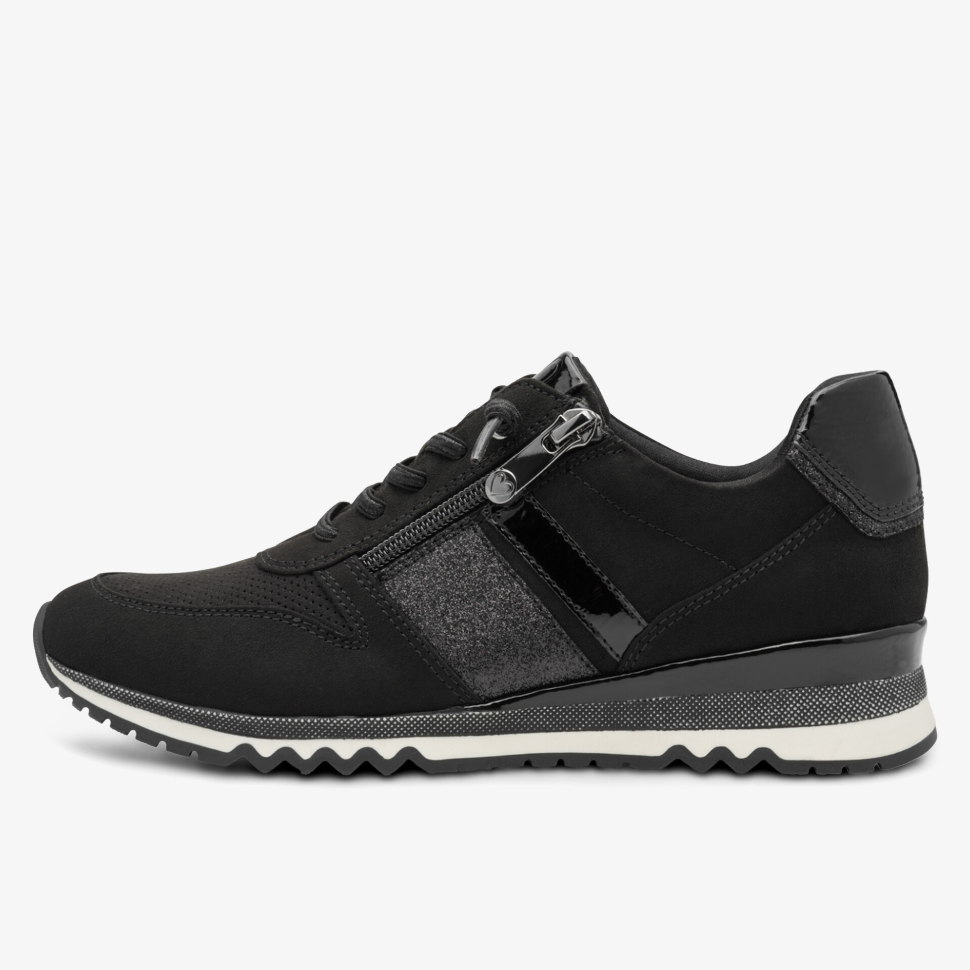 MARCO TOZZI Damen Halbschuhe schwarz