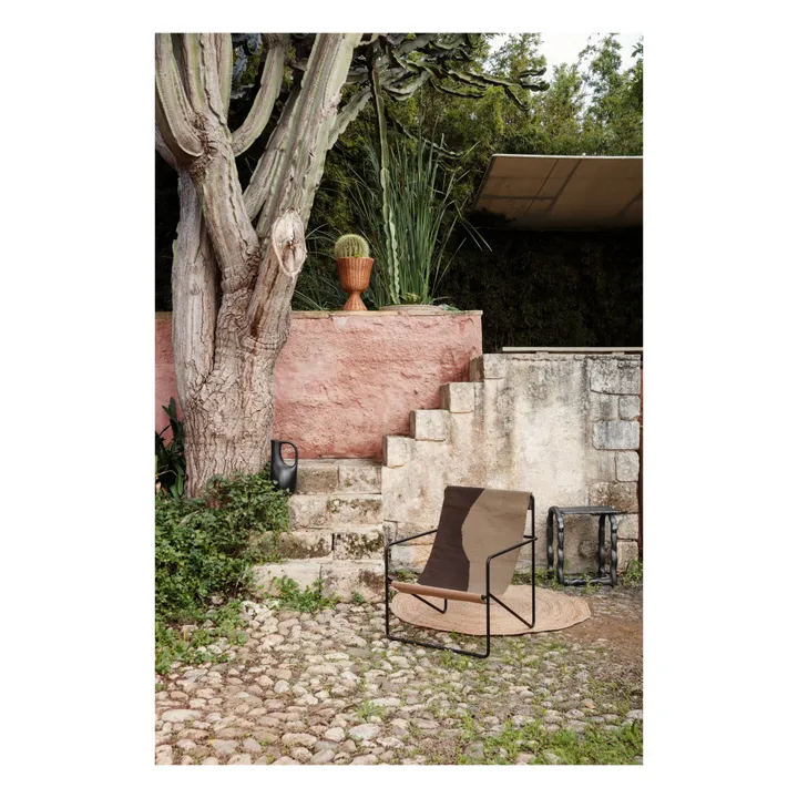 Ferm Living Porte-plante Agnes en rotin