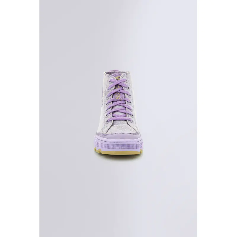 KICK WAY VIOLET SNEAKERS HAUTES Textile Femme