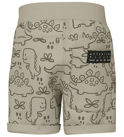 Name It Sweatshorts - Noos - NmmVermo - Pure Cashmere/Outline Di