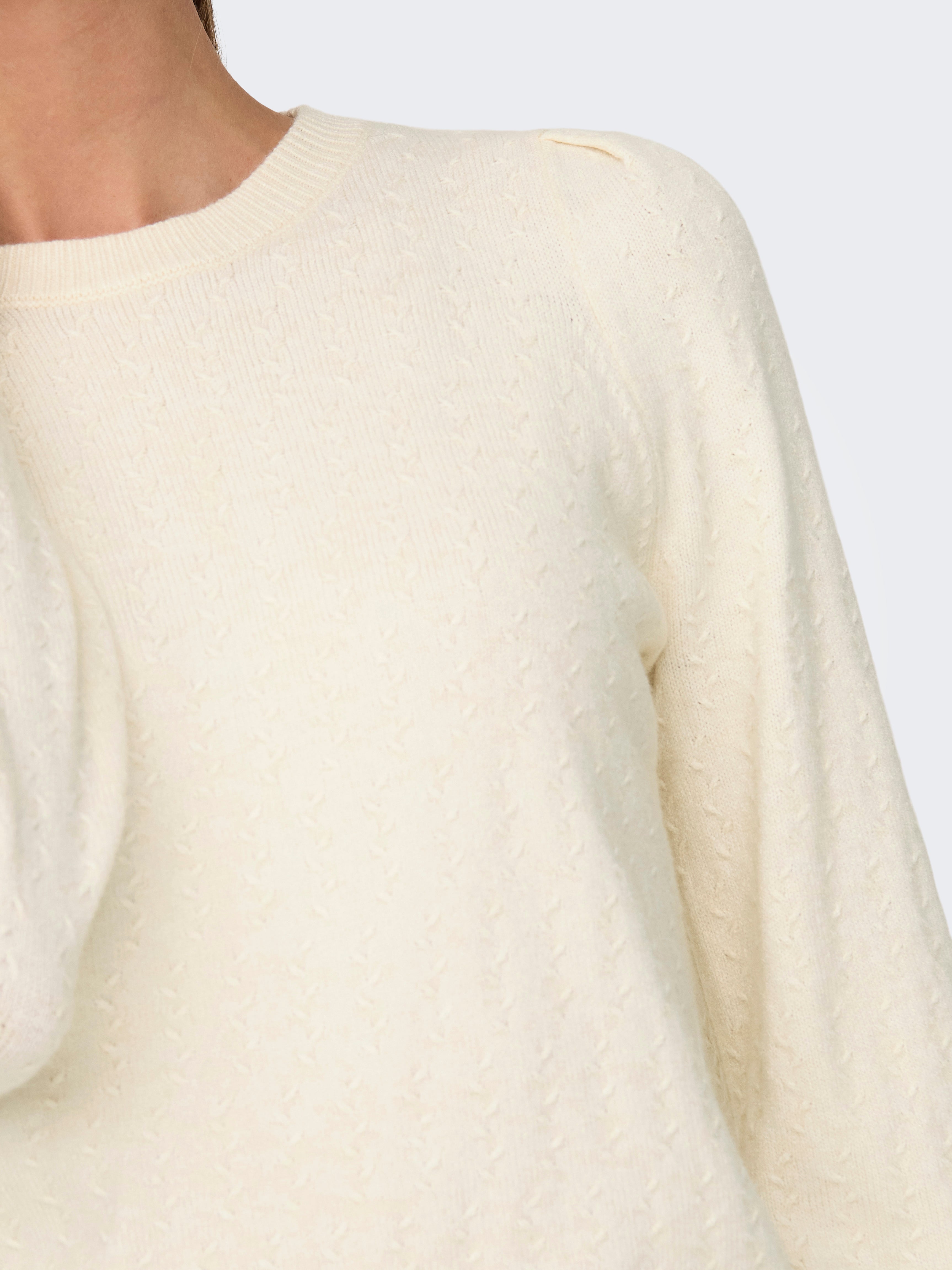 ONLKATIA Strickpullover Whitecap Gray