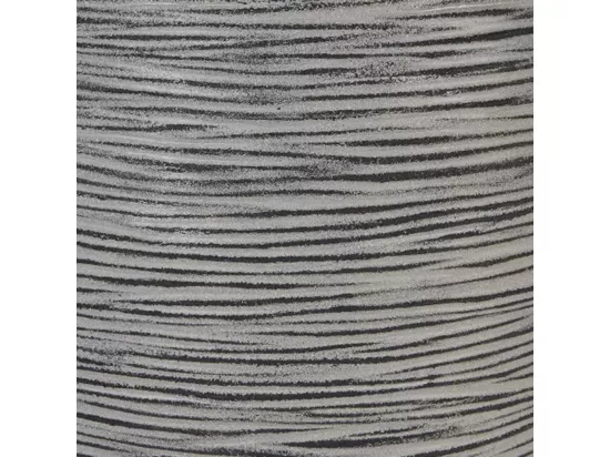 Pot à fleurs Rib Rond 40 x 32 cm Anthracite KOFZ270