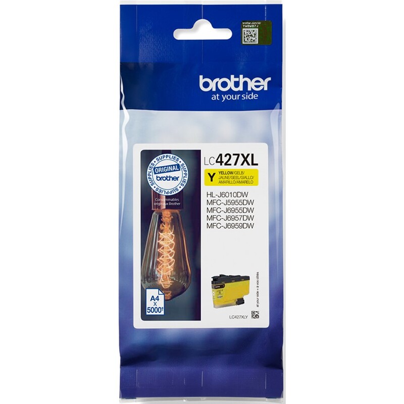 Brother LC-427XLY Tintenpatrone, gelb