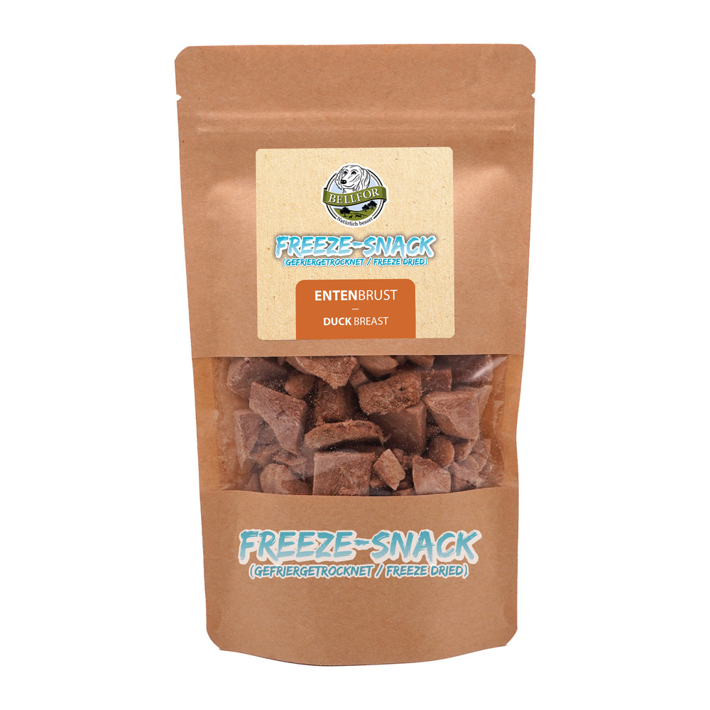 Friandise freeze pour chiens - magret de canard (lyophilisé) - 50g