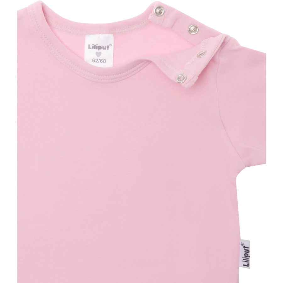 Liliput Langarmshirt im 3er-Pack weiss rosa himbeer