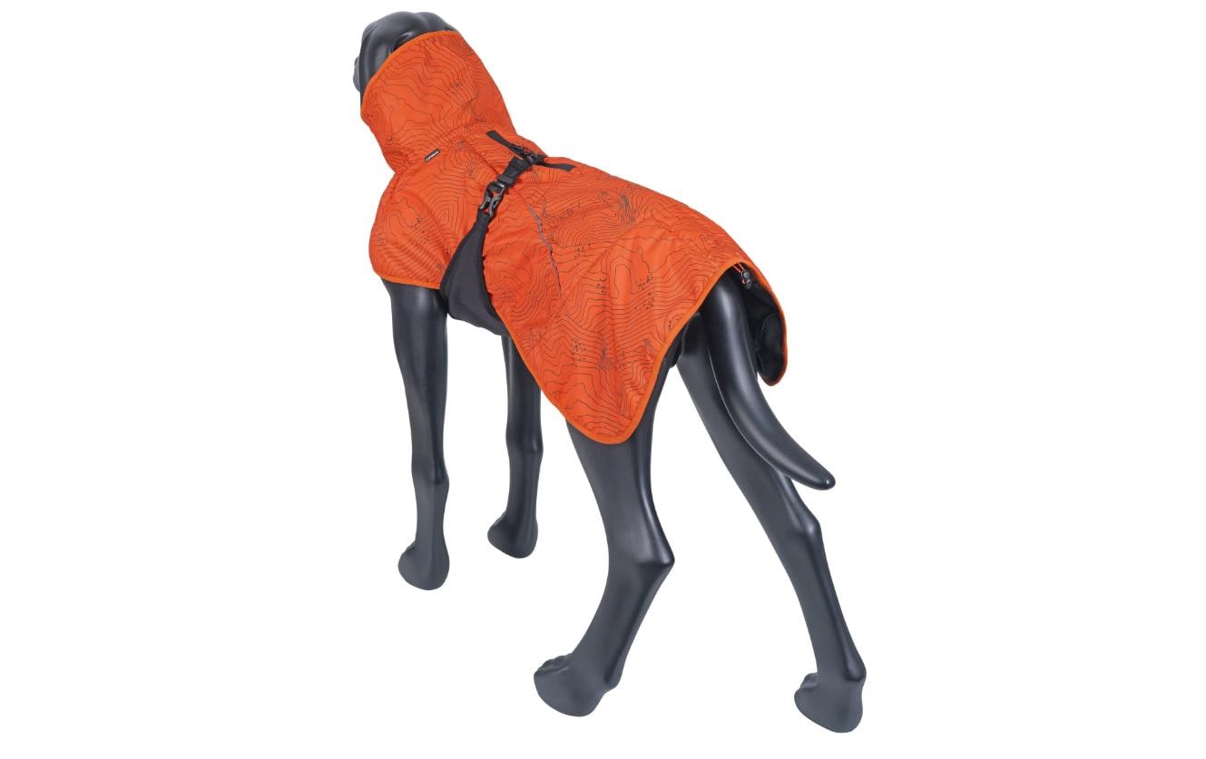 Wintermantel Delle Orange, LFederleichter Wintermantel für Hunde