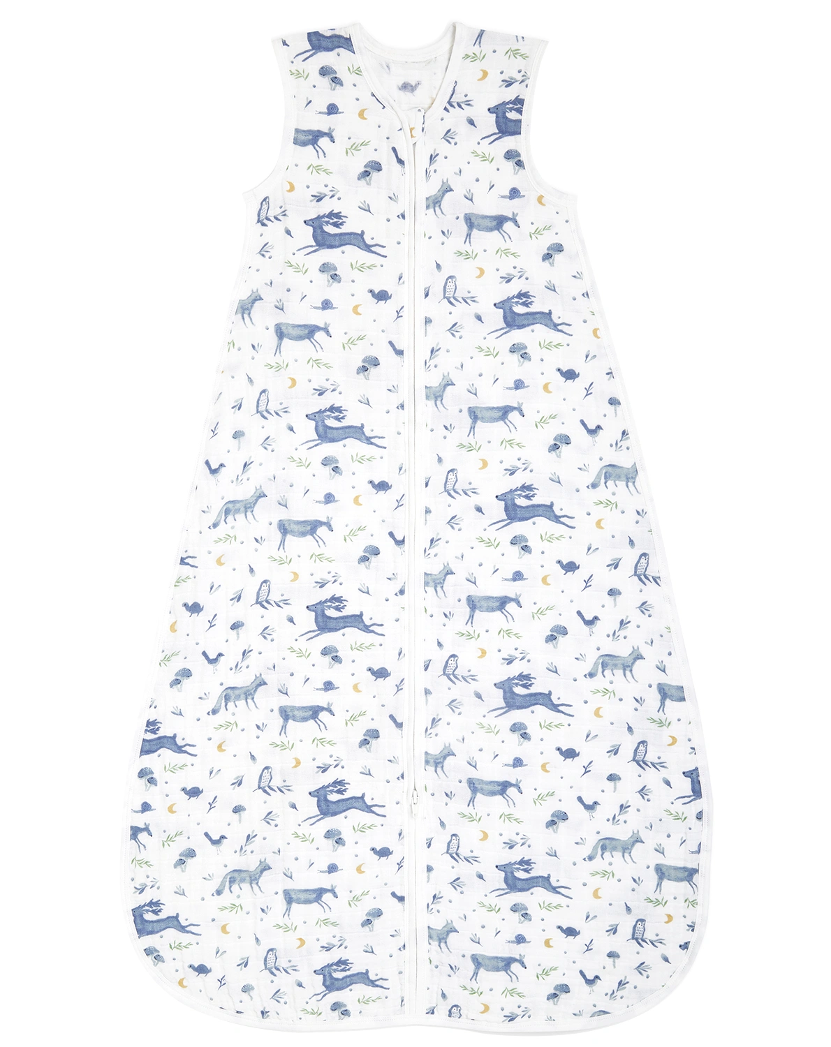 Musselin-Schlafsack OUTDOORS in blau