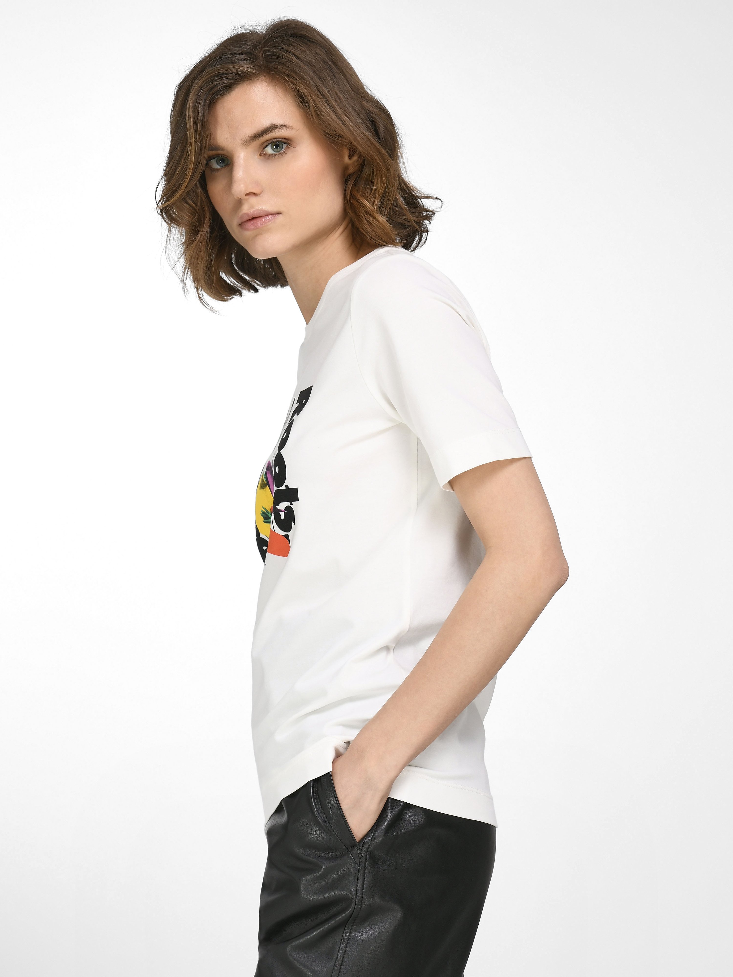 Rundhals-Shirt
