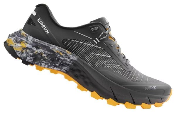 Chaussures Trail Kiprun MT Cushion 2 Noir/Orange
