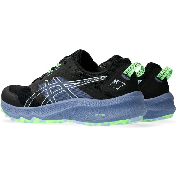 Chaussure trail ASICS TRABUCO TERRA 2 BLACK/LIGHT BLUE