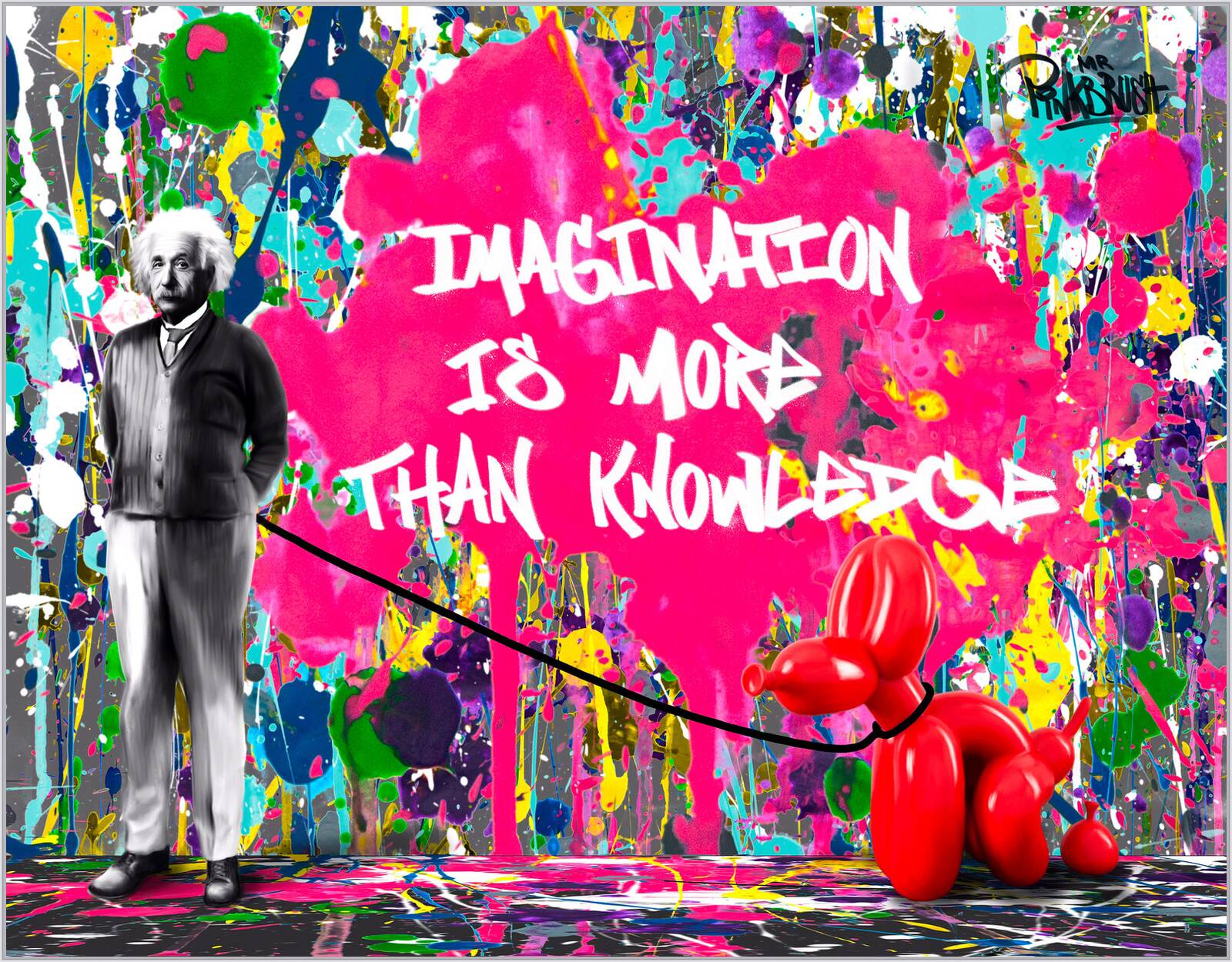 Imagination by Mr. Pinkbrush - Limited Edition. Edition of: 150. Signed.