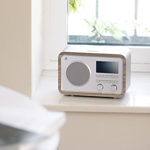 Koop Argon Audio RADIO2 Radio | 5 Jaar Garantie Licht Essenhout