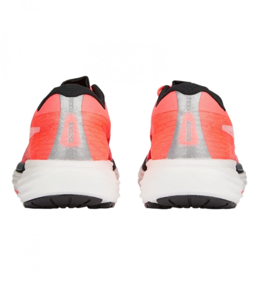 Tênis Puma Deviate Nitro 2 Wns, rosa e laranja