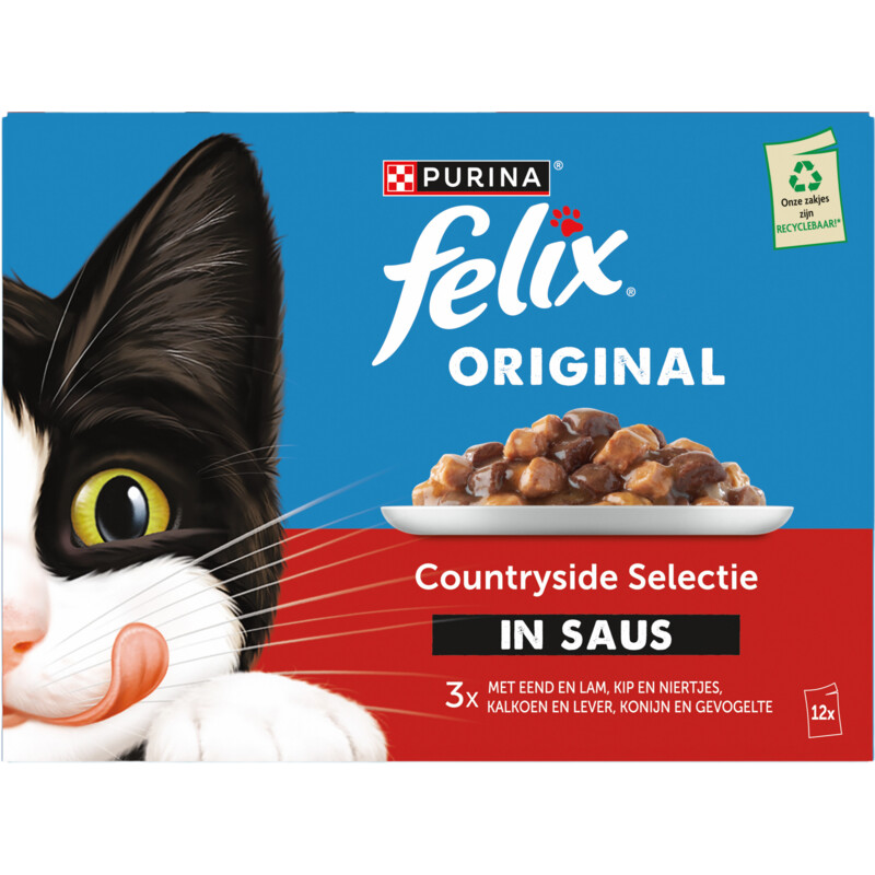 Felix Original gevogelte selectie in saus