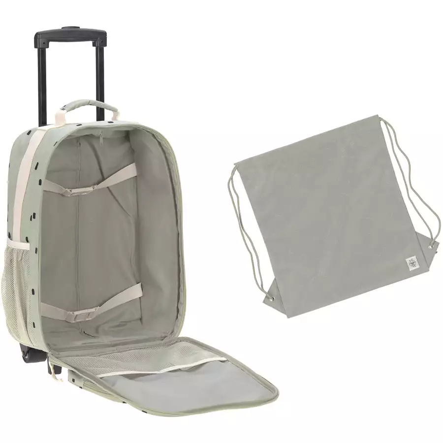 LÄSSIG Trolley Happy Prints light olive
