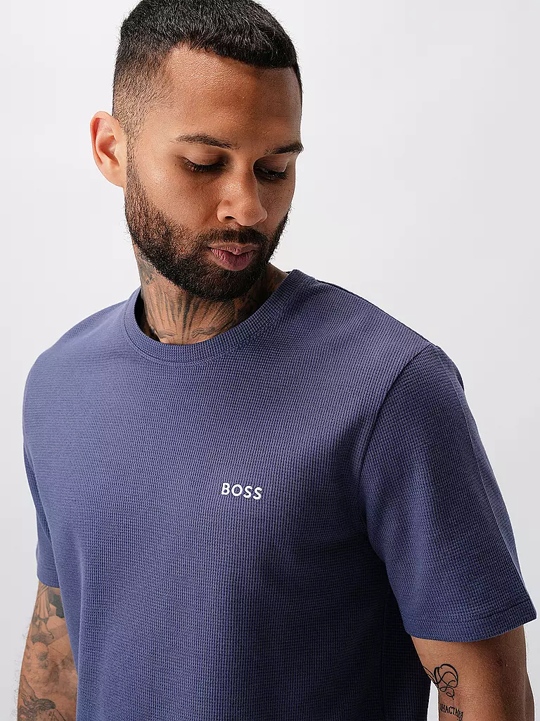 BOSS Loungewear T-Shirt blau