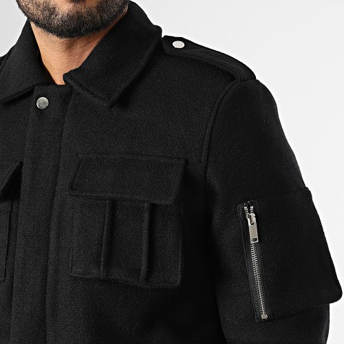 Veste Zippée Noir
