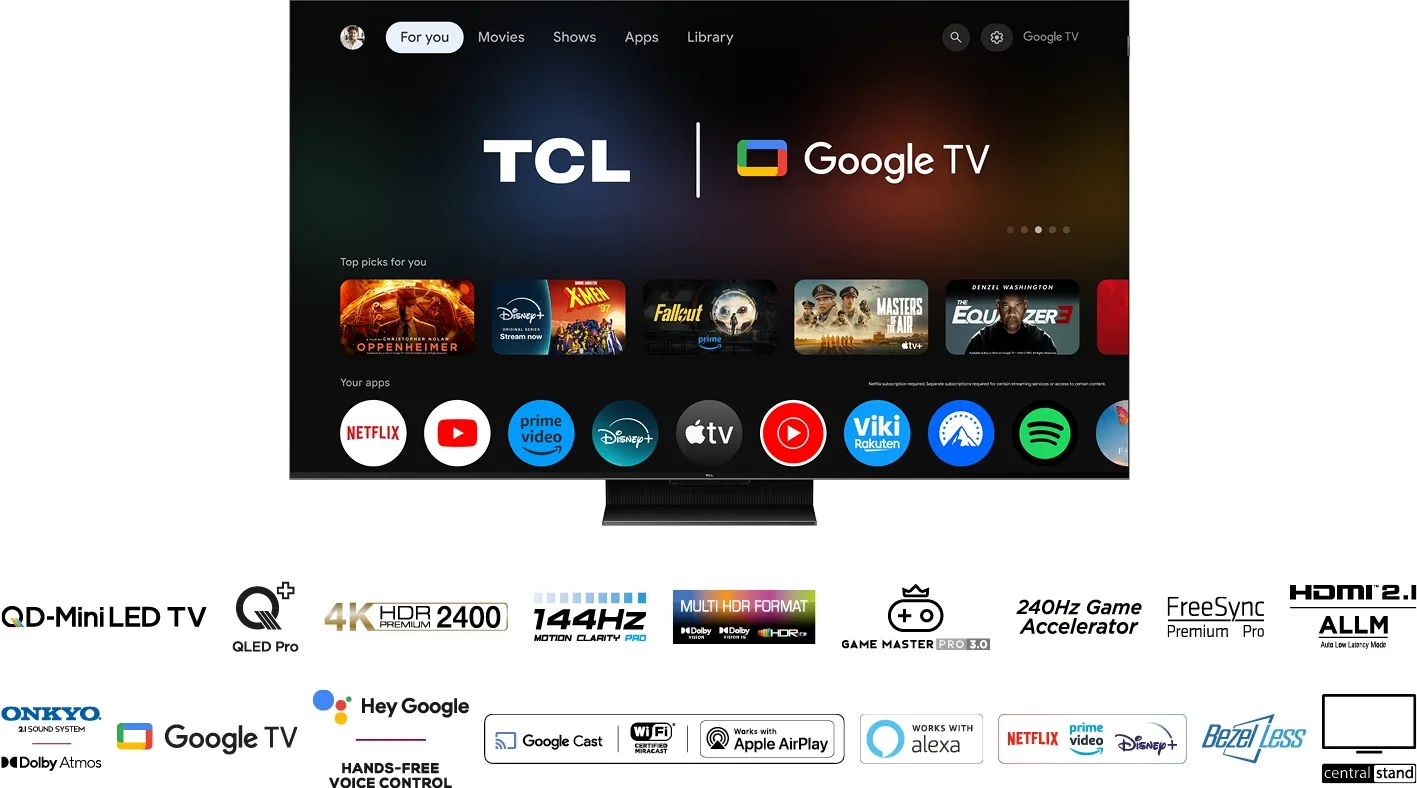 TCL 65Q9B TV QLED