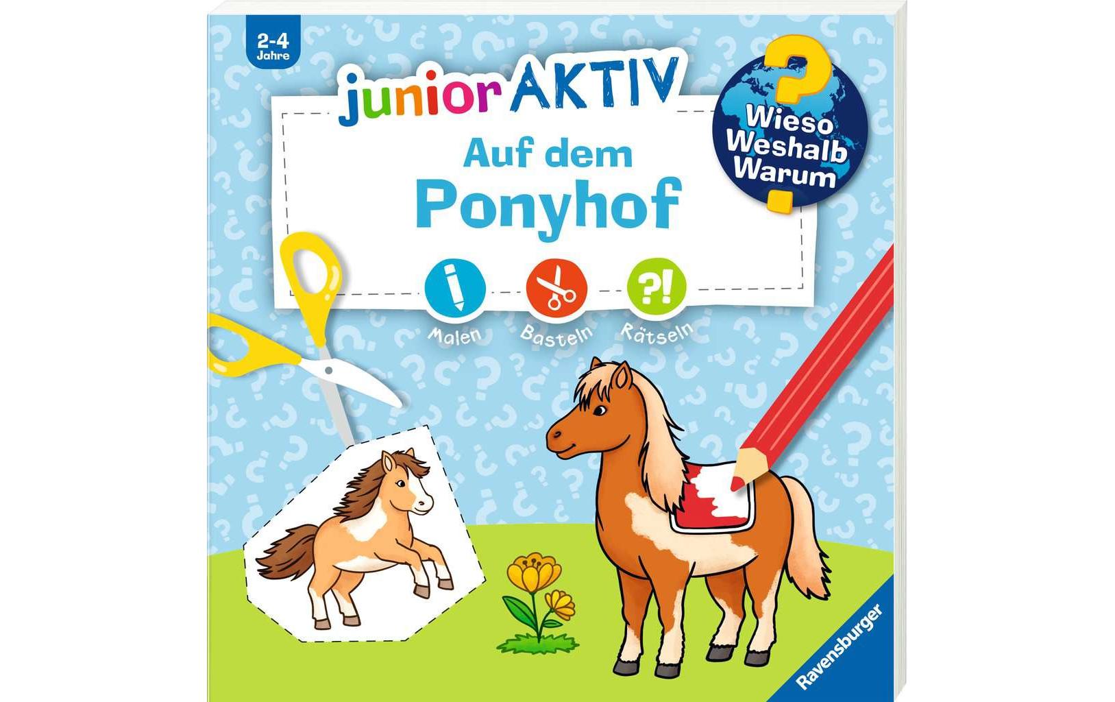 Kinder-Sachbuch Wieso? Weshalb? Warum?Junior AKTIV: Auf dem Ponyhof