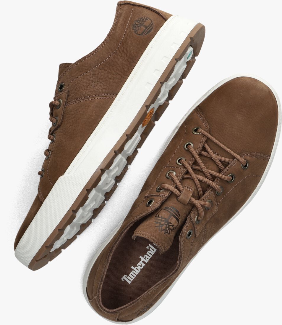 TIMBERLAND cognac timberland lage sneakers maple grove low lace up