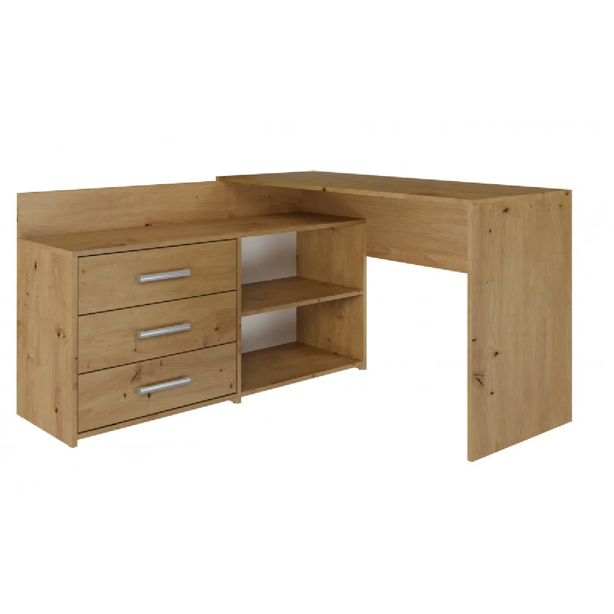 Vivaldi Bureau Dann - 120 cm Chêne Artisan