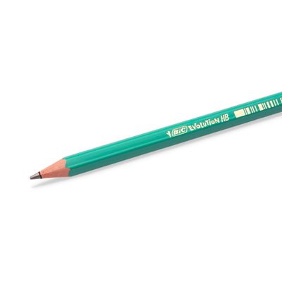 BIC ECOlutions EVOLUTION - Pack de 12 Crayons à papier - HB