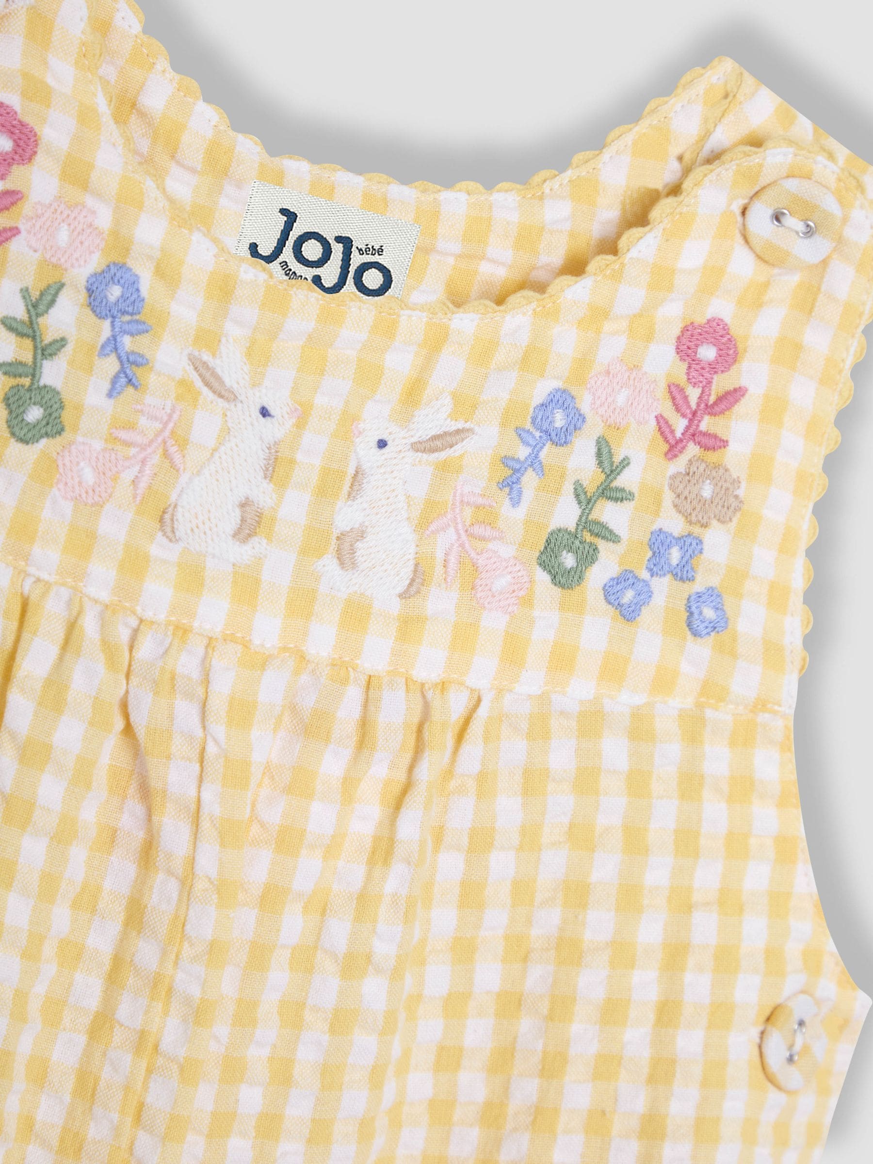 JoJo Maman Bébé tuinbroek met applicatie