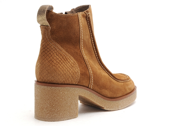 Minka boots bottine talons femme gaby marron