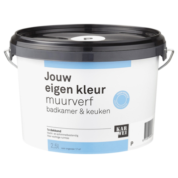 KARWEI Muurverf badkamer & keuken mat 2,5 liter
