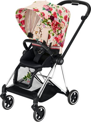 Cybex Mios Duovogn, Chrome Black/Spring Blossom Light